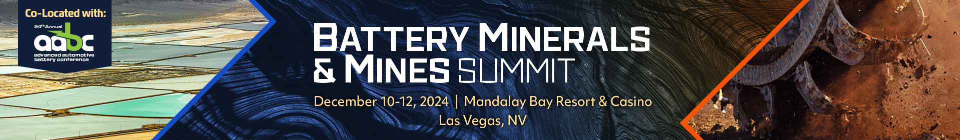 Battery Minerals & Mines Summit | December 10-12, 2024 | Las Vegas, NV